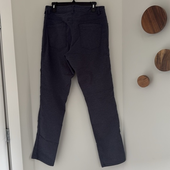 Lululemon ABC Pant Classic Tech Canvas Blue Size 33" - Picture 5 of 8